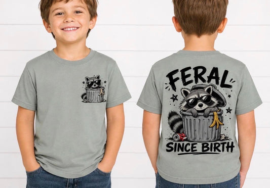 Feral since birth