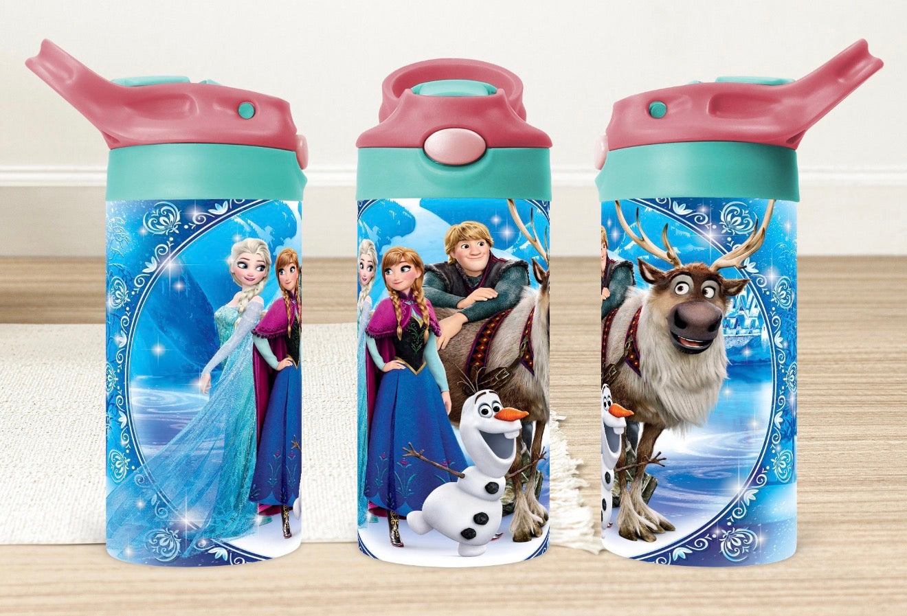 Frozen Characters Kids Tumbler