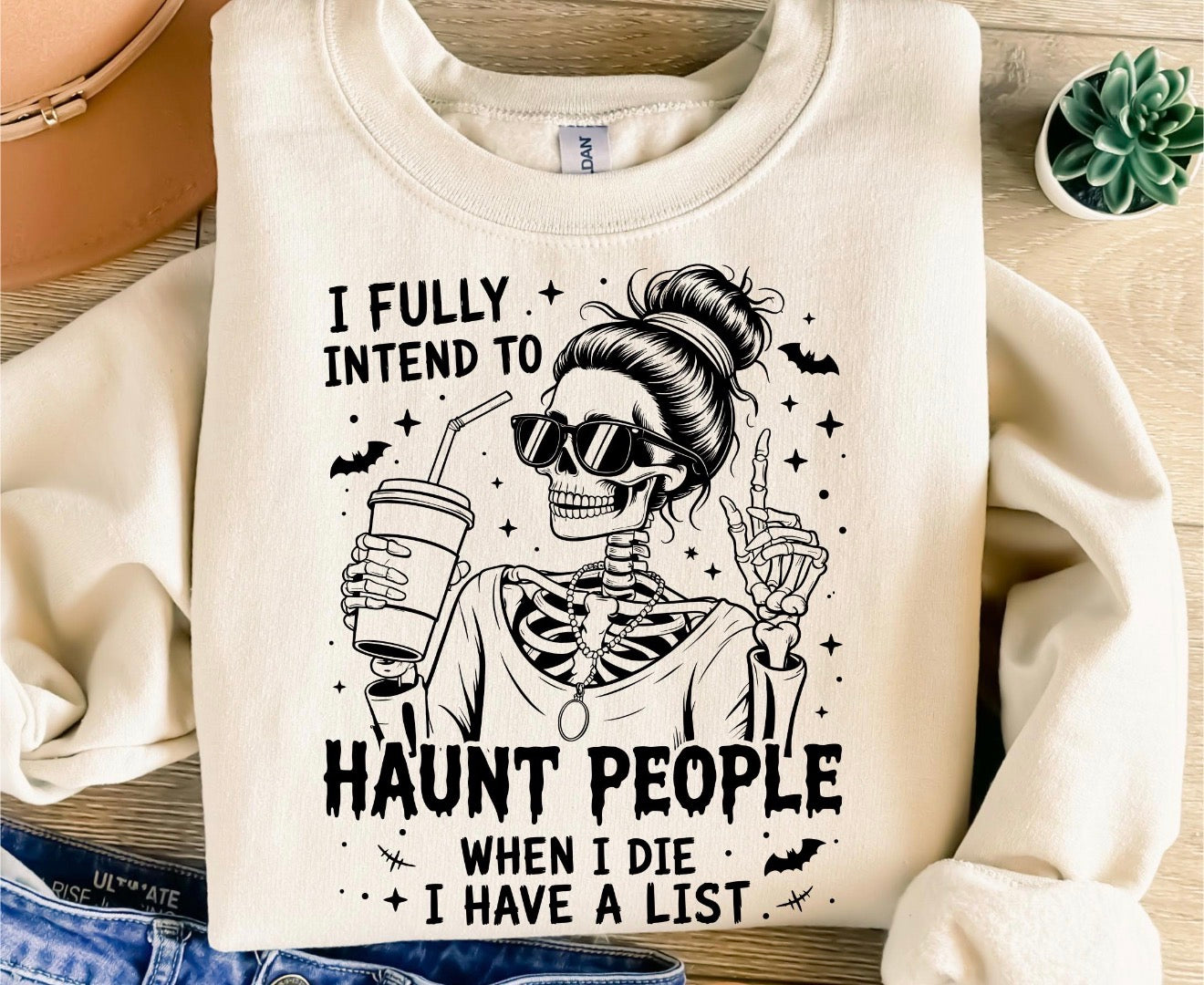 Fully intend to haunt people
